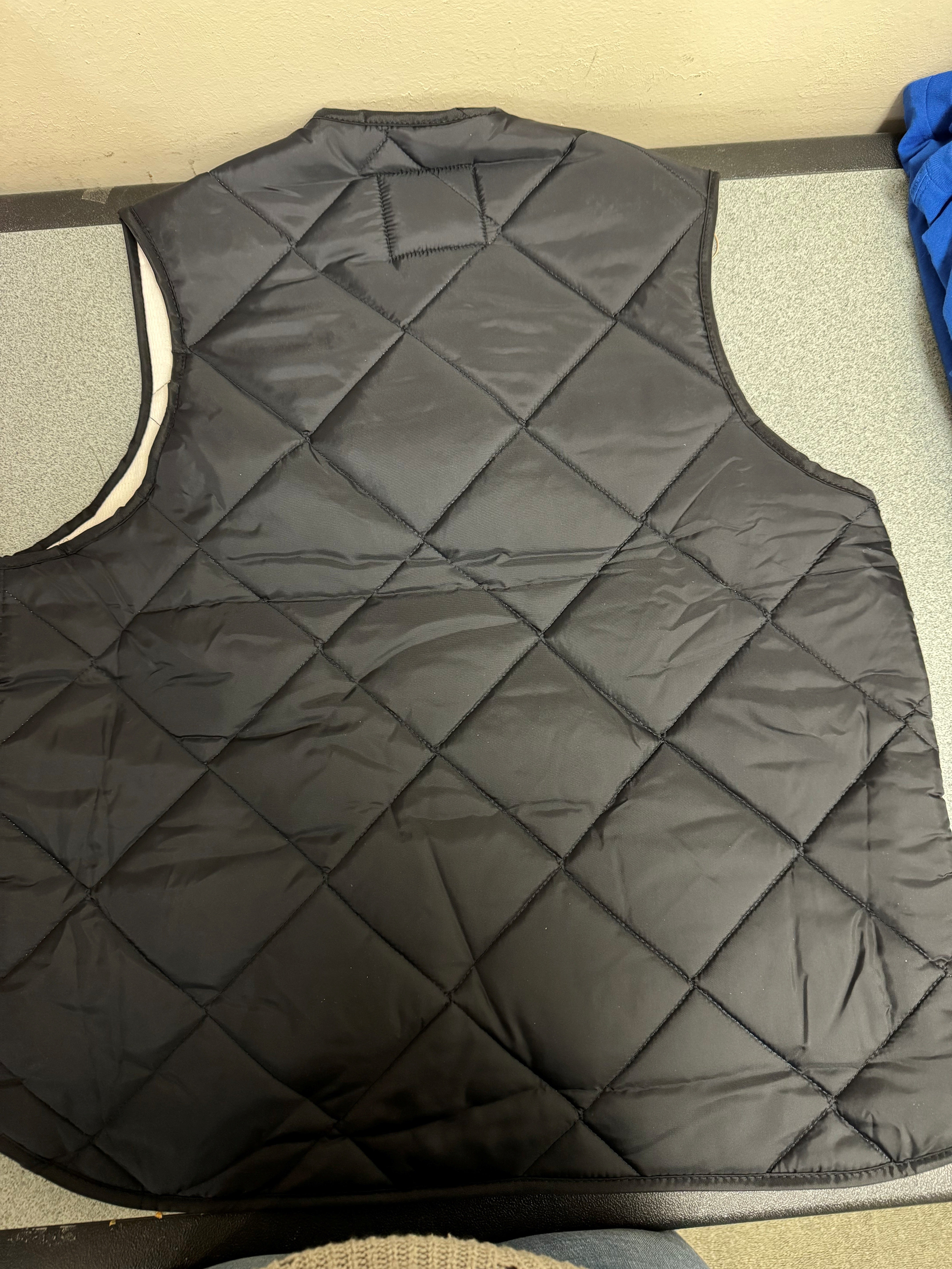 Black Vest with Local 28 Logo | Sheet Metal Workers' Local 28 Apparel